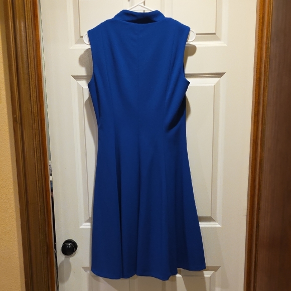 Calvin Klein Women's Royal Blue Midi Dress - Picture 4 of 4